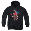Superman The American Way Text Youth Hoodie