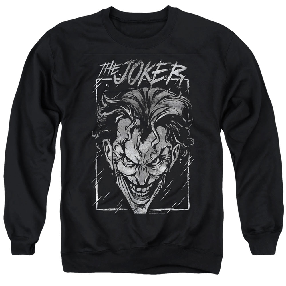 The Batman Joker Storm on Black Crewneck Sweatshirt
