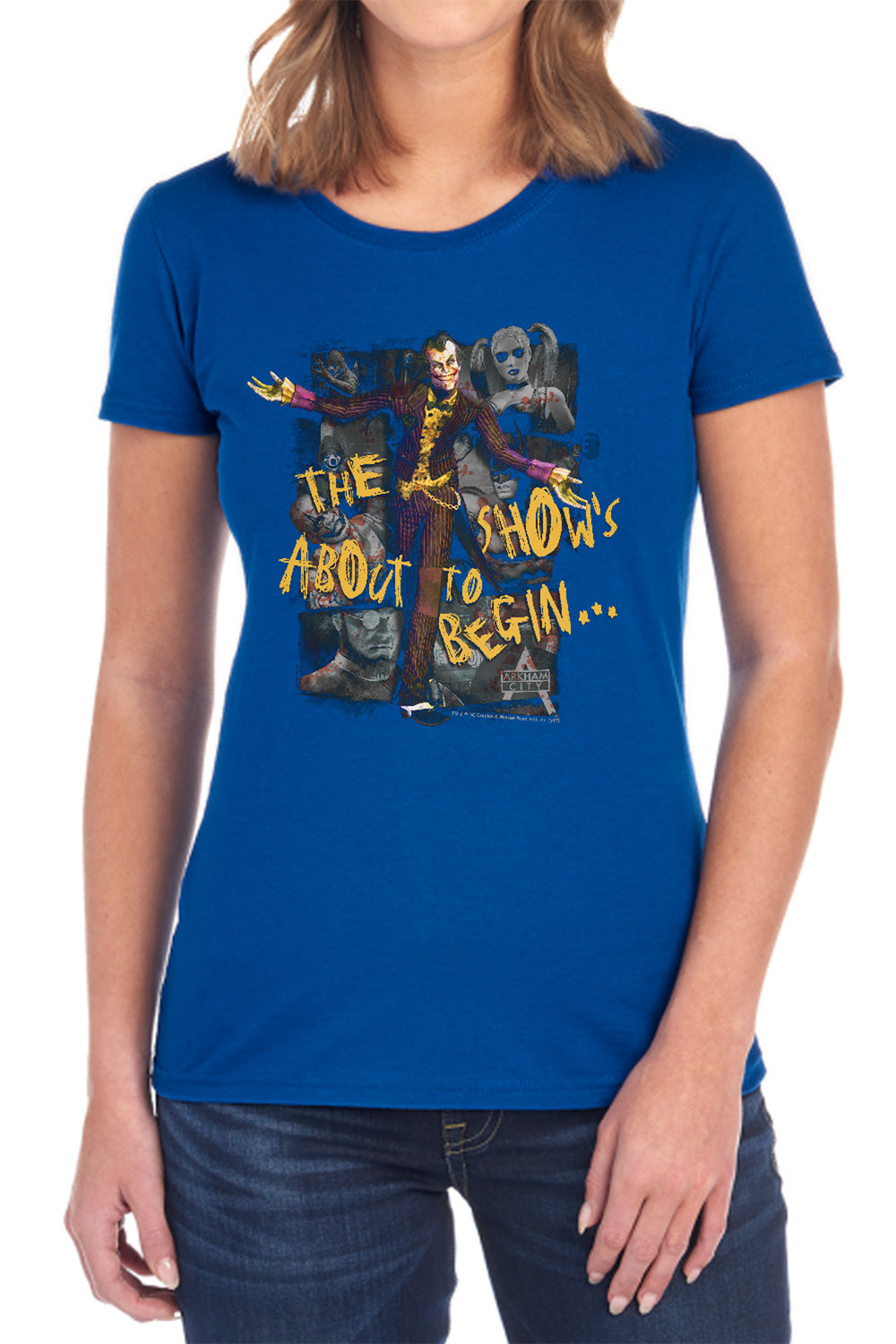 Batman About To Begin Womens T-Shirt
