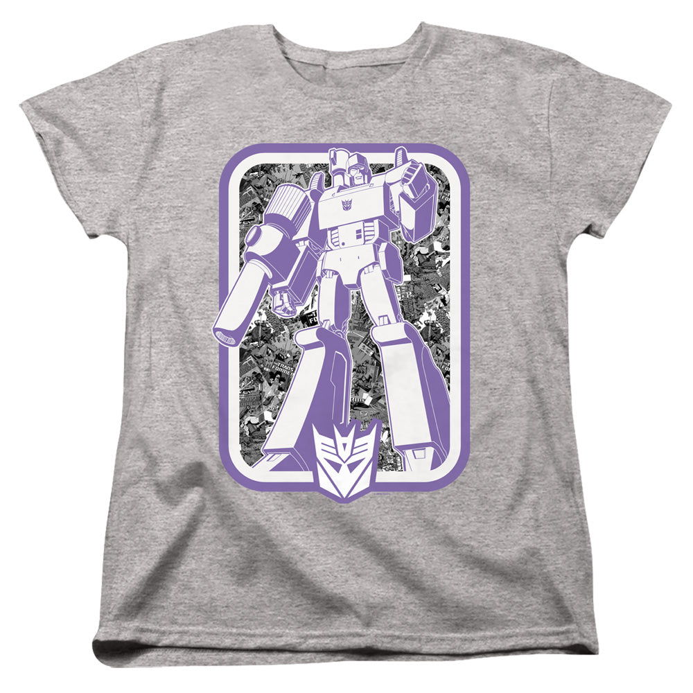 Transformers Megatron Panel Womens T-Shirt