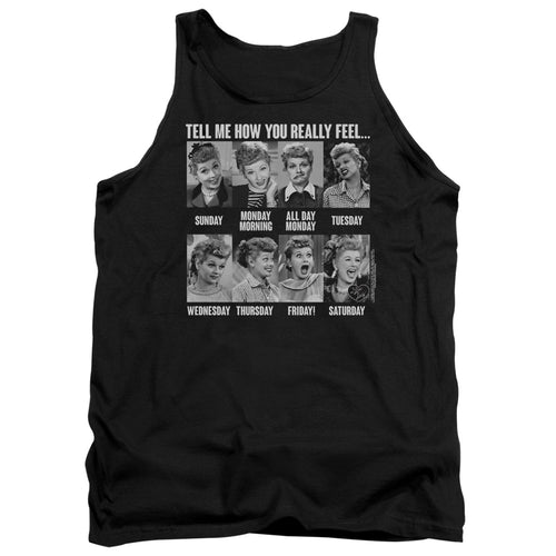 I Love Lucy 8 Days A Week Tank Top