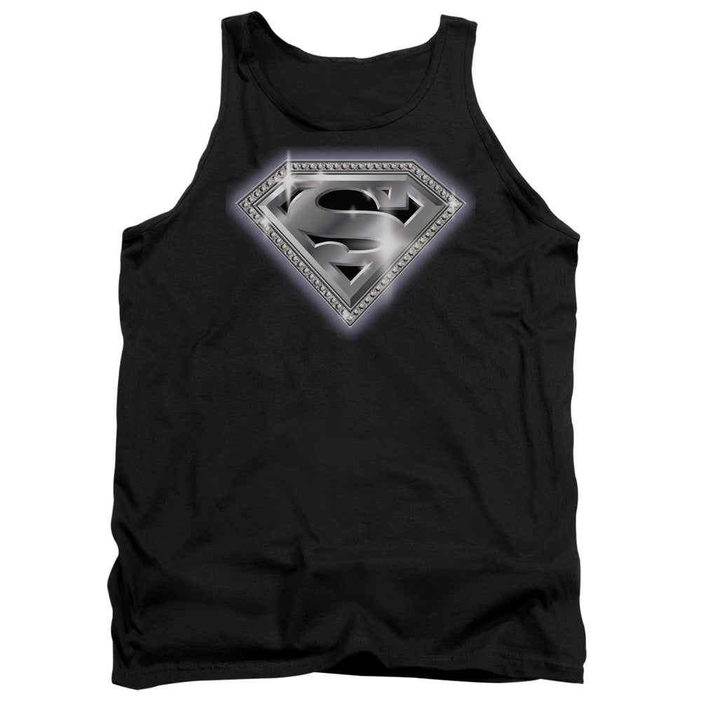 Superman Bling Shield Tank Top