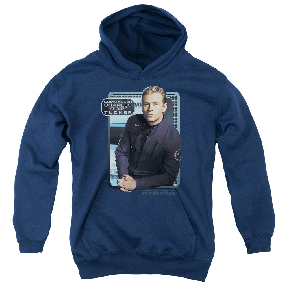 Star Trek Trip Tucker Youth Hoodie