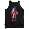 Superman Flag Silhouette Tank Top