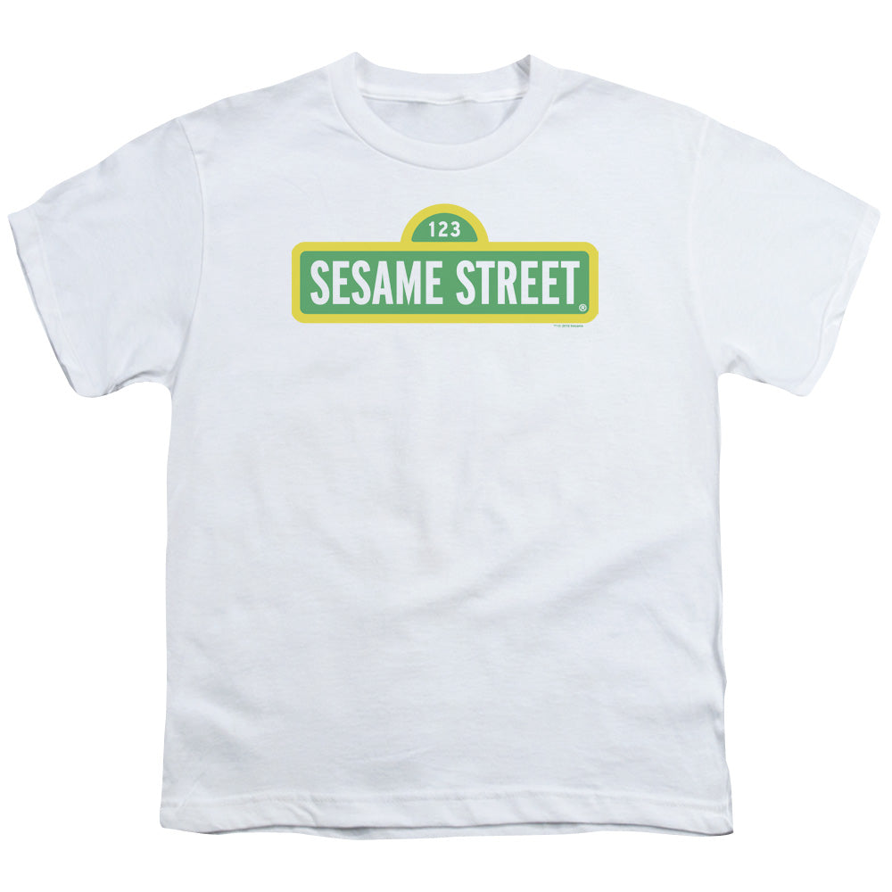 Sesame Street Logo White Youth/Toddler T-Shirt