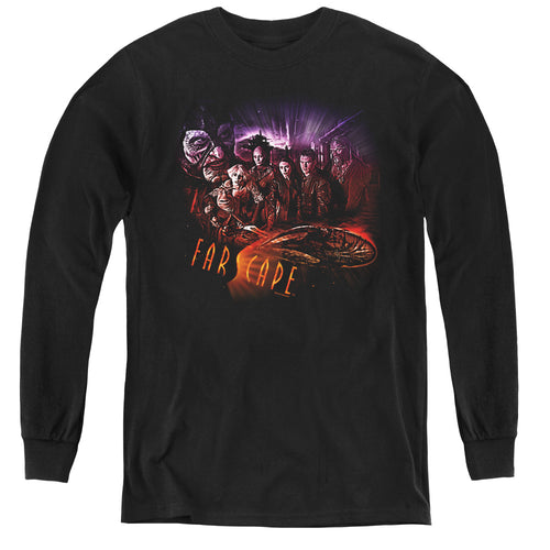 Farscape Graphic Collage Youth Long Sleeve T-Shirt