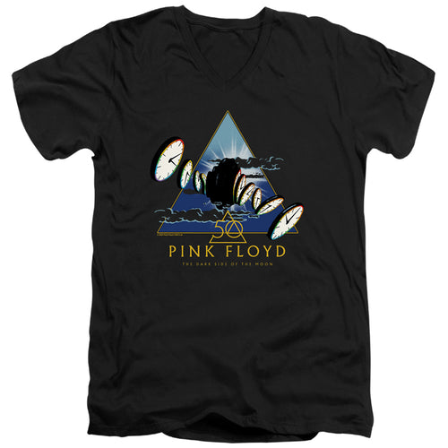 Pink Floyd Clocks V-Neck T-Shirt