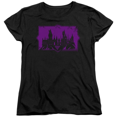 Fantastic Beasts Hogwarts Silhouette Womens T-Shirt
