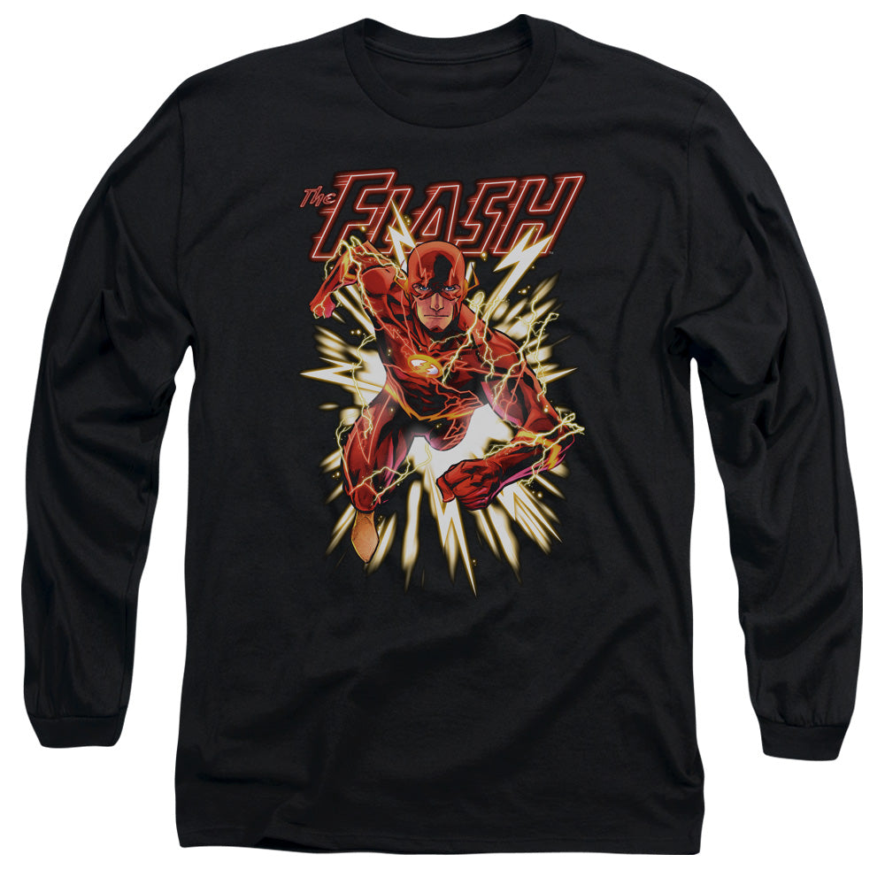 Justice League Flash Glow Long Sleeve T-Shirt