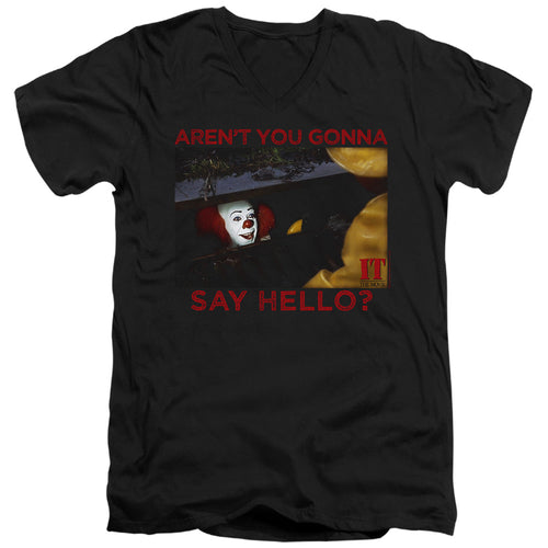 It Hello V-Neck T-Shirt