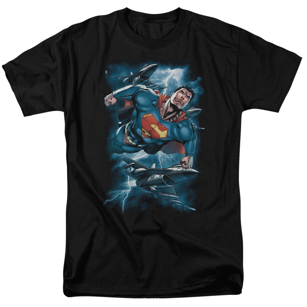 Superman Stormy Flight T-Shirt