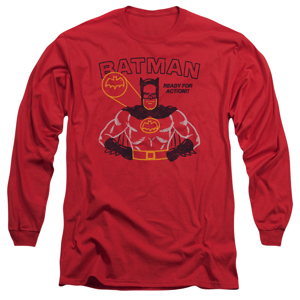 Batman Ready For Action Long Sleeve T-Shirt