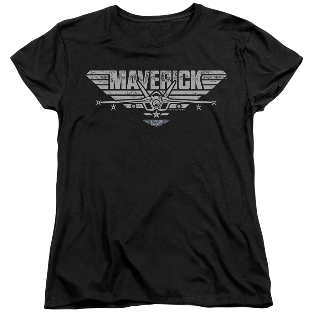 Top Gun: Maverick Plane Logo Womens T-Shirt