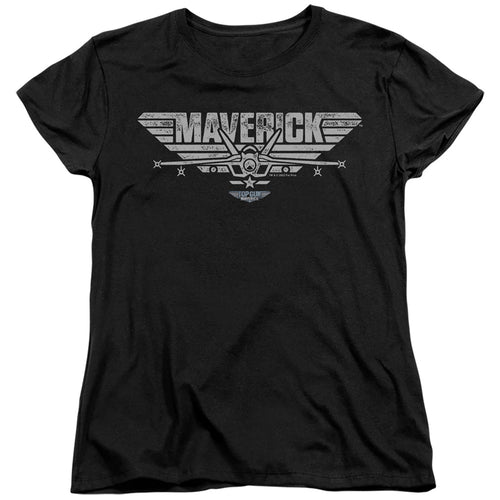 Top Gun: Maverick Plane Logo Womens T-Shirt