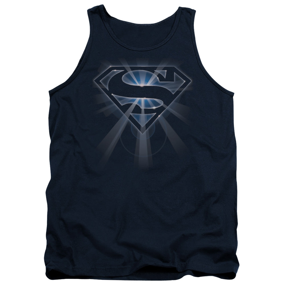 Superman Glowing Shield Tank Top