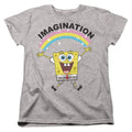 Spongebob Squarepants Simple Imagination Womens T-Shirt