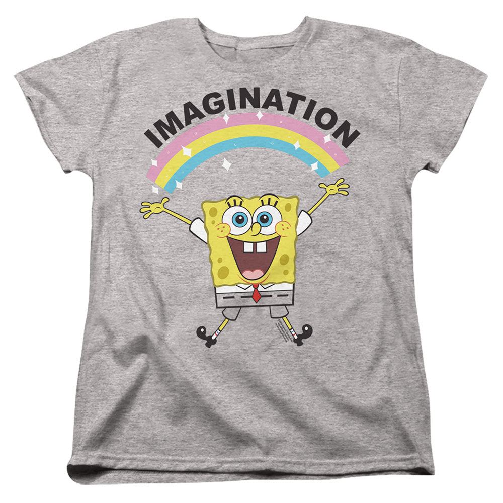 Spongebob Squarepants Simple Imagination Womens T-Shirt