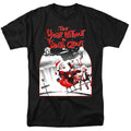 The Year Without a Santa Claus Santa Poster Black T-Shirt