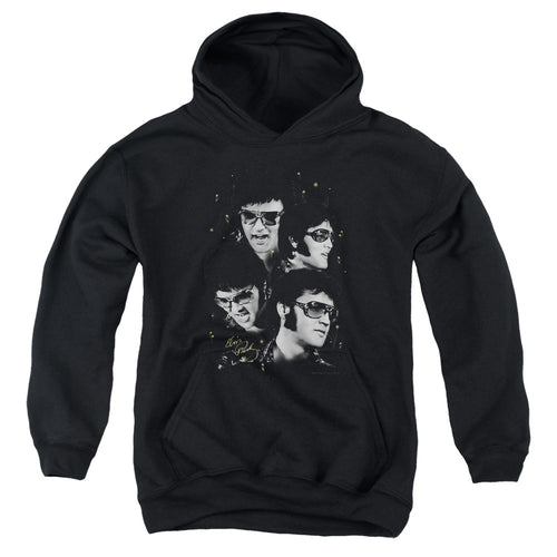 Elvis Presley Faces Youth Hoodie