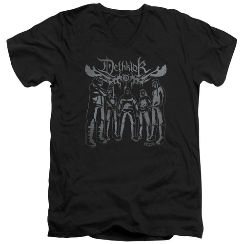 Metalocalypse Dethklok Band V-Neck T-Shirt