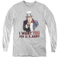 US Army I Want You Youth Long Sleeve T-Shirt