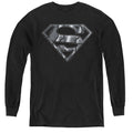 Superman Mech Shield Youth Long Sleeve T-Shirt