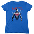Batman v Superman Super Spray Womens T-Shirt