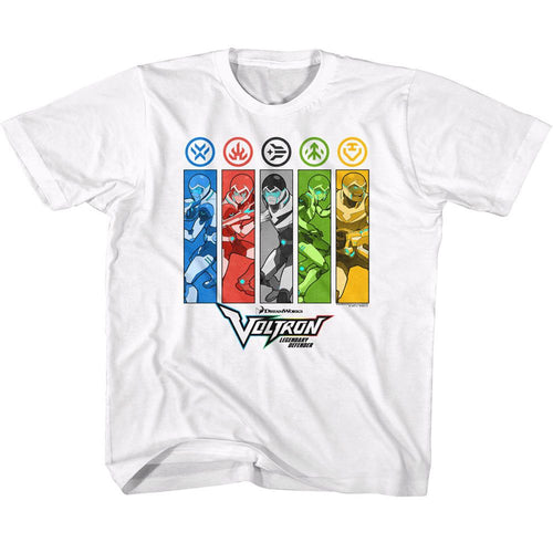 Voltron Rectangles and Icons Youth/Toddler T-Shirt