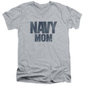 U.S. Navy Mom V-Neck T-Shirt