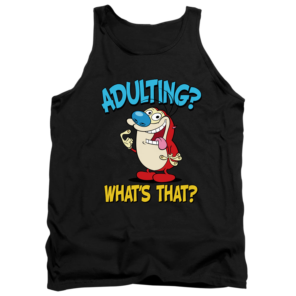Ren and Stimpy Adulting Stimpy Tank Top