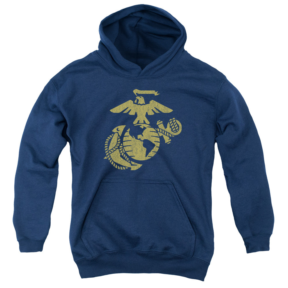 U.S. Marine Corps Gold Emblem Youth Hoodie