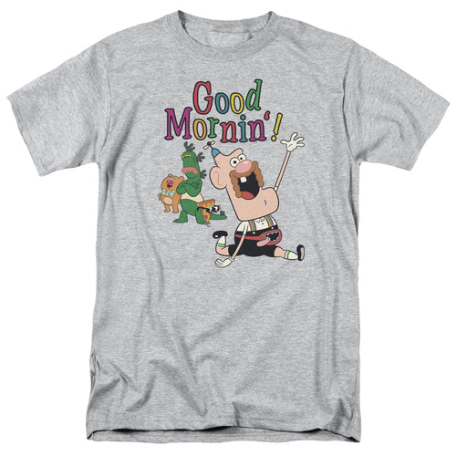 Uncle Grandpa Good Mornin'! Athletic Heather T-Shirt