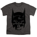 The Batman Skull on Gray Youth/Toddler T-Shirt