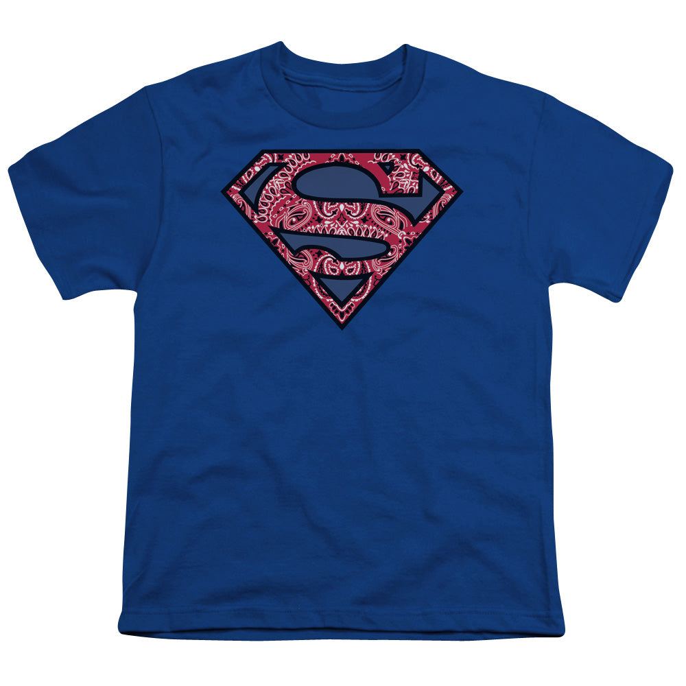 Superman Paisley Shield Youth/Toddler T-Shirt