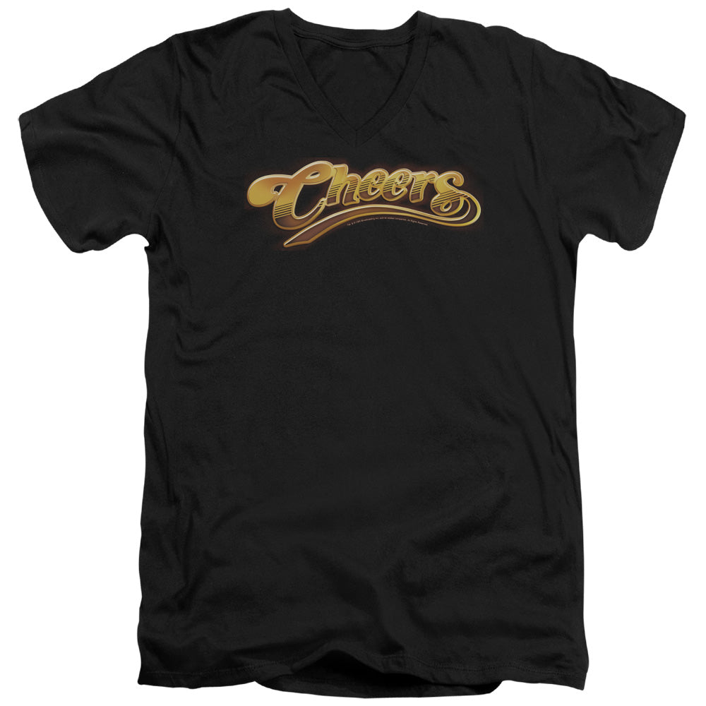 Cheers Cheers Logo V-Neck T-Shirt