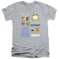 Garfield Gift Set V-Neck T-Shirt