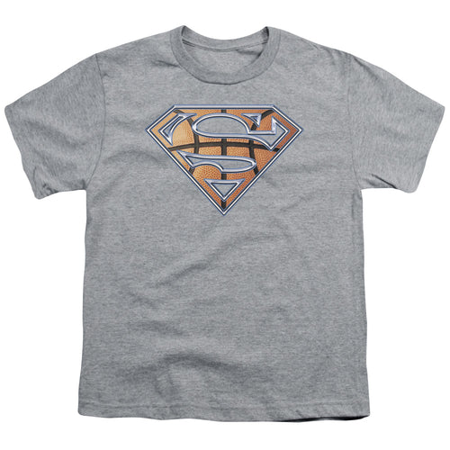 Superman Basketball Shield Youth/Toddler T-Shirt