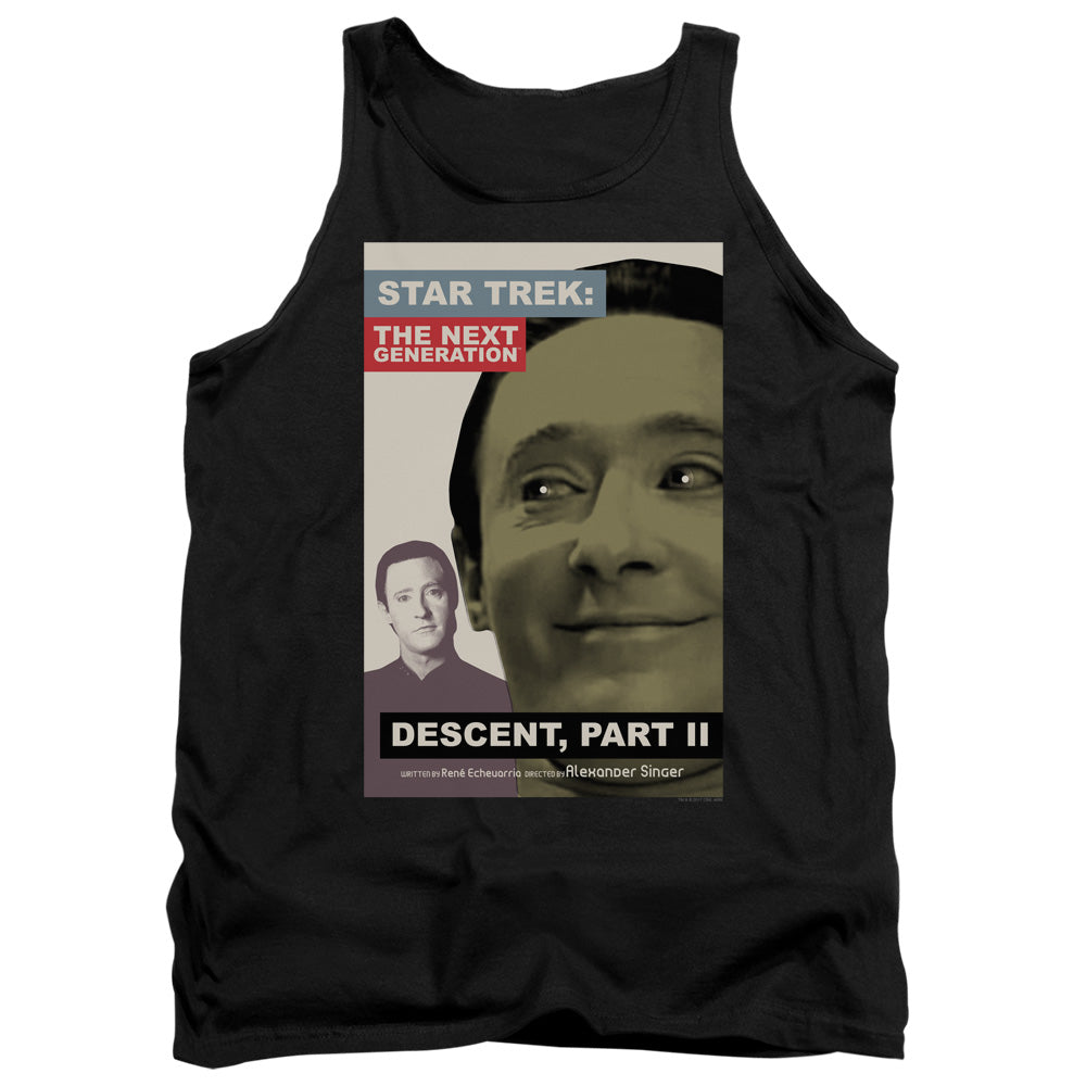 Star Trek Descent Part II Black Tank Top