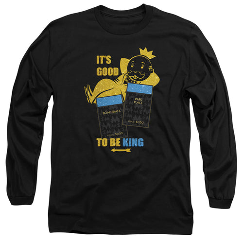 Monopoly Its Good to Be King No Logo Long Sleeve T-Shirt