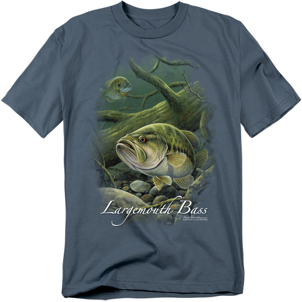 Wild Wings Largemouth Bass in Deep T-Shirt