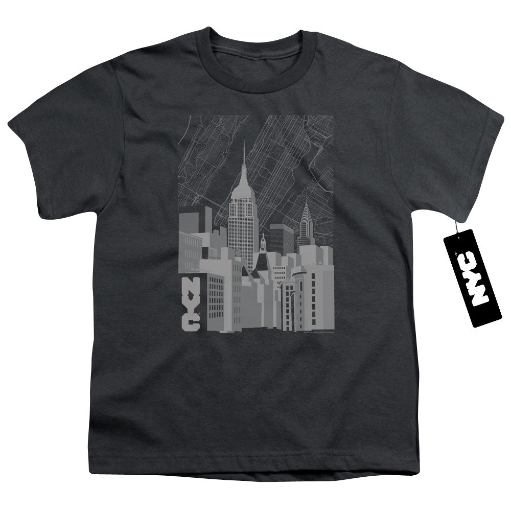 New York City Manhattan Monochrome Youth/Toddler T-Shirt