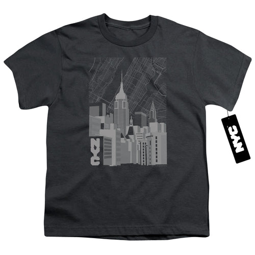 New York City Manhattan Monochrome Youth/Toddler T-Shirt