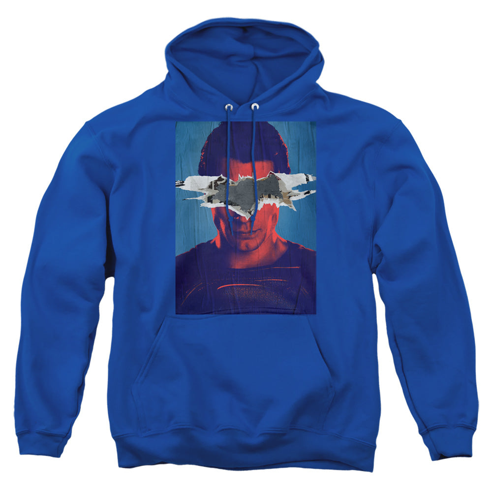 Batman v Superman Superman Poster Pullover Hoodie
