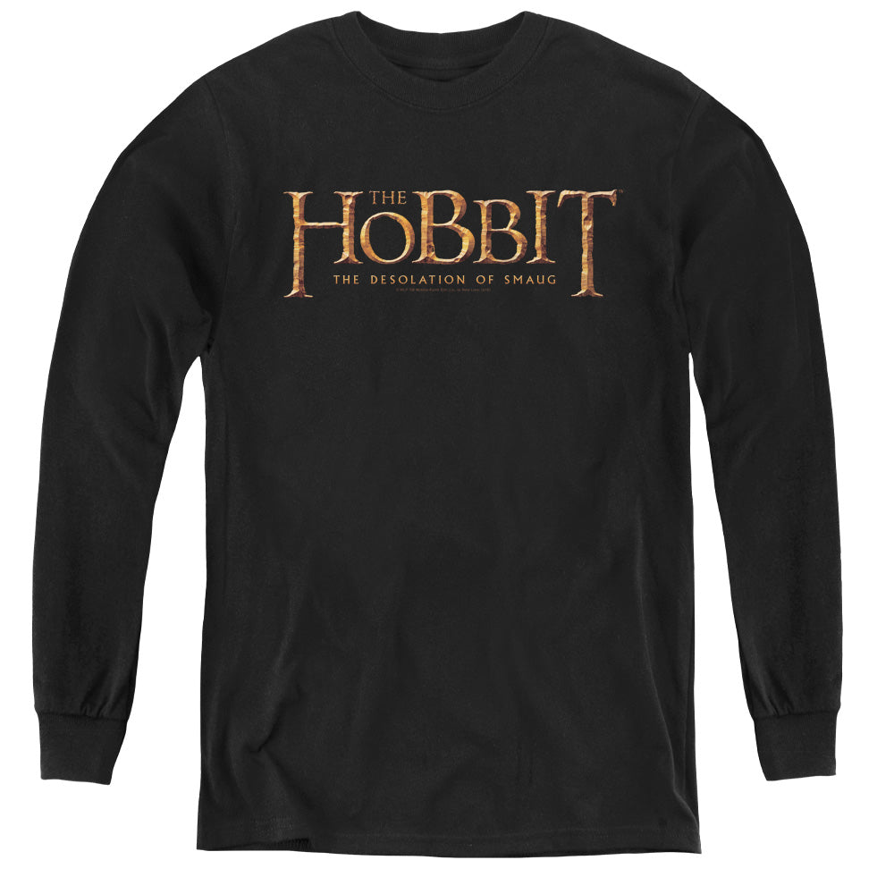 The Hobbit Desolation of Smaug Logo Youth Long Sleeve T-Shirt