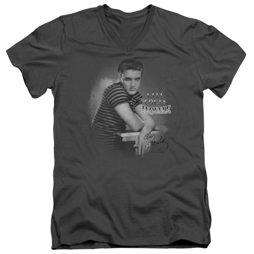 Elvis Presley Trouble V-Neck T-Shirt
