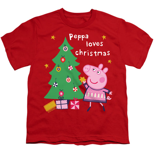 Peppa Pig Loves Christmas Youth/Toddler T-Shirt
