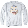 Avatar: The Last Airbender Big Aang Face Crewneck Sweatshirt