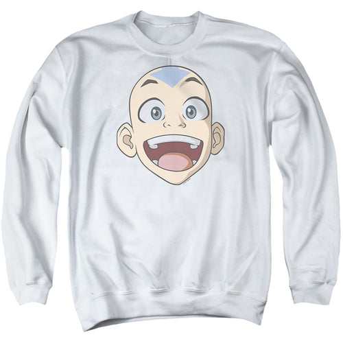 Avatar: The Last Airbender Big Aang Face Crewneck Sweatshirt