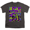 Transformers Squares Charcoal Youth/Toddler T-Shirt