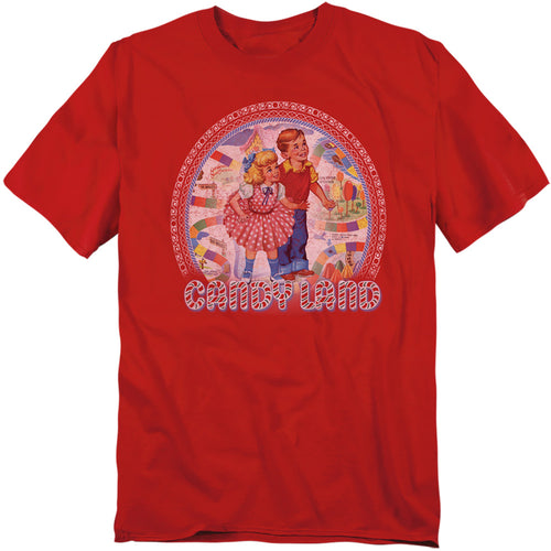 Candy Land Vintage Kids Medallion T-Shirt